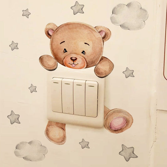 Stickybear™ - Sticker ourson décoratif | Chambre d'enfants - BJEAMA